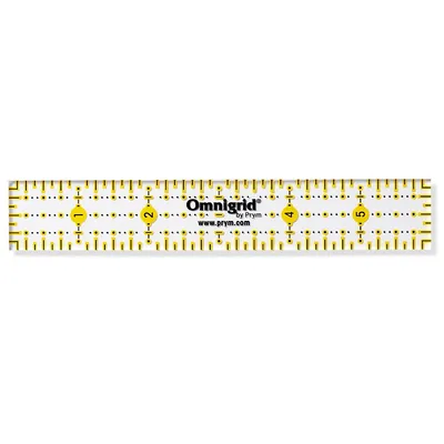 Produktbild von Prym Universal-Lineal 1 x 6 inch Omnigrid