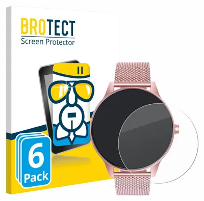 Produktbild von 6x BROTECT Schutzglas für TAOLOON Smartwatch 1.27" Schutzfolie Panzer Folie Glas Display Schutz klar