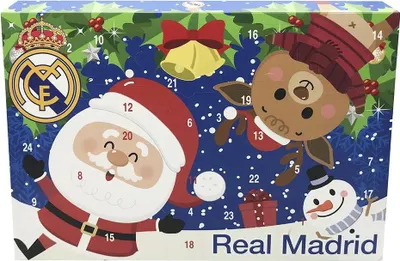 Produktbild von Real Madrid Adventskalender Mehrfarbig Mehrfarbig One Size