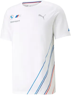 Produktbild von BMW TEAM T-Shirt von Puma Weiß Größe L