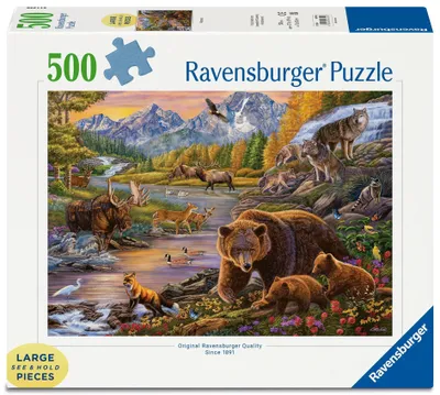 Produktbild von Ravensburger Wilderness, 500 Stück(e), Tiere, 12 Jahr(e)