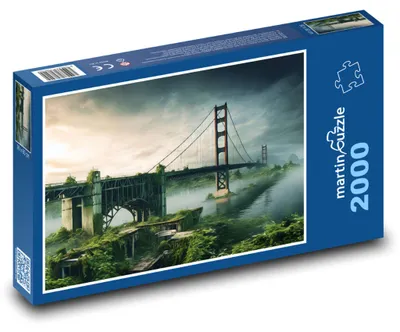 Obrázek produktu pro Puzzle 2000 Starý most přes řeku - martinpuzzle