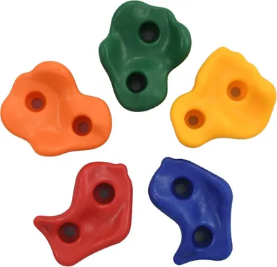 Produktbild von vidaXL Klettersteine 10 Stk. Mehrfarbig PE