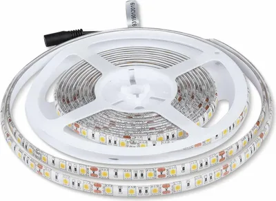 Obrázek produktu pro V-TAC LED pásek, vodotěsný, IP65, pro venkovní použití, 11 W, délka 5 m, SMD 5050, vysoký jas, světlo: 4000 K, přírodní bílá, lepicí pásek a silikonový kryt, 12 V