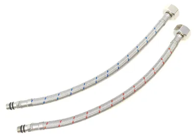 Imagen del producto de Solidchoice - Conectores flexibles para grifos monobloc de 300 mm