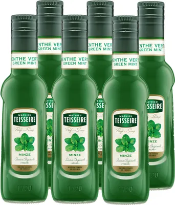 Produktbild von Mathieu Teisseire Getränke-Sirup Pfefferminz 0,25L (6er Pack)