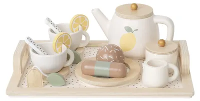 Produktbild von Jabadabado Tee-set Mit Snack Golden Golden One Size