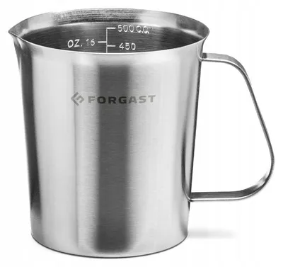 Produktbild von Forgast FG11025 Messkrug Edelstahl 0,5 l