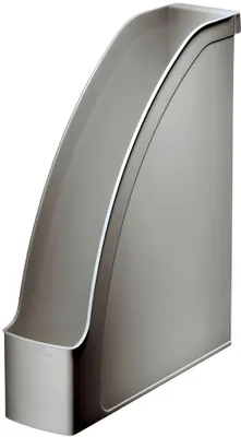Image de 6x LEITZ 2476-00-85 Porte-revues Plus, DIN A4, polystyrène, gris