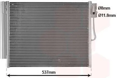 Produktbild von VAN WEZEL 37015706 Kondensator Klimaanlage Klimakondensator für OPEL Meriva B (S10) +Trockner