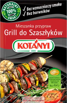 Produktbild von Kotányi Grillgewürzmischung für Spieße 22 G