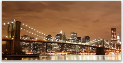 Produktbild von Glasbilder 140x70 Wandbild Druck auf Glas Brücke Stadt Architektur