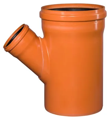 Obrázok produktu pre Odbočka kanalizačná PVC Osma KGEA 45 °, DN 400 x 200, oranžová