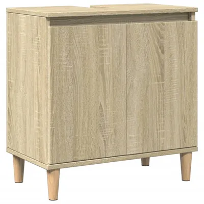 Obrázek produktu pro Skříňka pod umyvadlo dub sonoma 58x33x60 cm kompozitní dřevo
