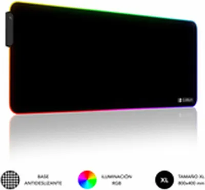 Immagine prodotto di SUBBLIM SUBMP-02RGB01 Tappetino per mouse da Gaming da computer Nero