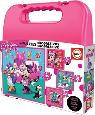Productafbeelding van Puzzel 12-16-20-25 stukjes, Minnie Happy Helpers, Educa, 17638