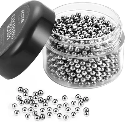 Produktbild von Edelstahl Reinigungsperlen 3mm für Flaschen – 1000 Stück