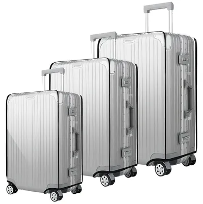 Immagine prodotto di Solidchoice - Set di 3 coperture trasparenti per valigie