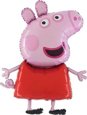 Zdjęcie produktu dla Balon Foliowy - Świnka Peppa, 104cm
