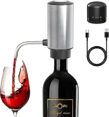 Produktbild von Electric Wine Lerator Emgoer, intelligenter automatischer Dekanteraufladungsmittel USB -Kabel, beste Geschenke