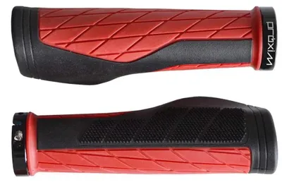 Produktbild von Prologo Griffe PROXIM WINGEDTOUCH schwarz rot schraubbar - Lenkergriffe.