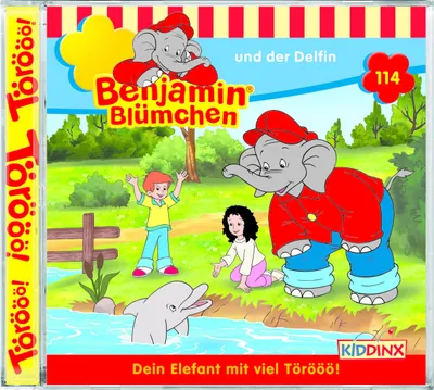Produktbild von Benjamin Blümchen - und der Delfin (Folge 114)