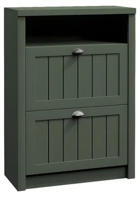 Produktbild von Schuhkippschrank Schuhklappenschrank Schuhschrank Doppelfach Schuhmöbel