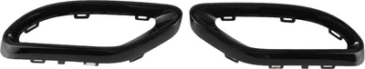 Image de Couverture de la pointe d'échappement noir brillant pour un B C E GLC CLS -classes W177 W247 W205 W213 X253 C257