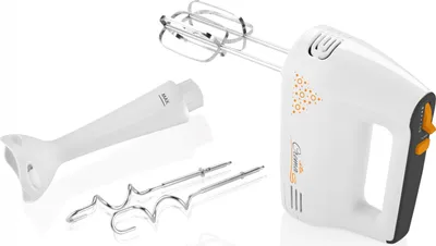Obrázok produktu pre Eta Crema, Ručný mixér, Biela, Miešanie, Whisking, 1,4 m, Tlačidlá, Páka, 300 W