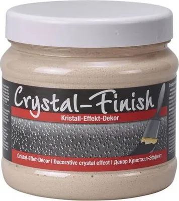 Produktbild von Dekorative Metallic Wandfarbe Crystal Finish CREME 750 ml für 4 m² für Innen lösemittelfrei