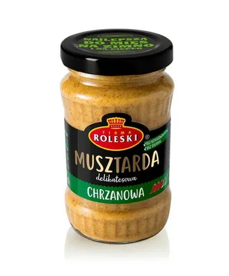Obrázek produktu pro Hořčice křenová 175g ROLESKI