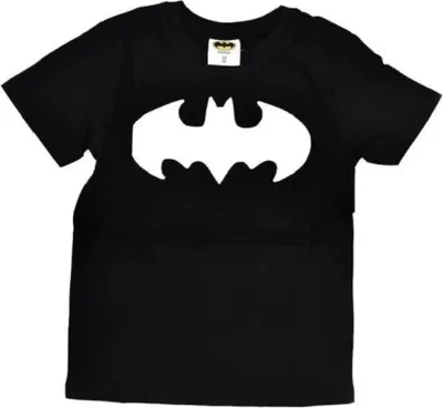 Produktbild von Batman Jungen T-Shirt Schwarz Größe 146