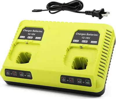 Immagine prodotto di Batteria agli ioni di litio, 18 V, capacità 3000 mAh, doppio caricabatterie