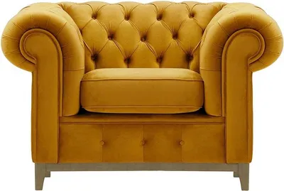 Image de Fauteuil Chesterfield Grand-Velluto 8-Noir wax
