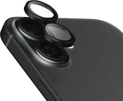 Produktbild von Panzer Glass, Kameraobjektivschutz für iPhone 16/16 Plus Hoops Ceramic, Transparent