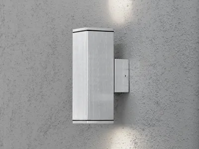 Produktbild von Konstsmide Monza Up & Down Aluminium, klares Glas, Reflektor 7907-310