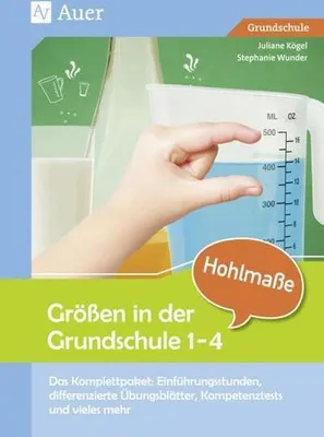 Produktbild von Größen in der Grundschule Hohlmaße 3-4