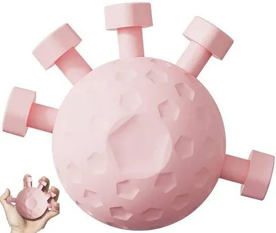 Image de Appareil de musculation pour les mains et les avant-bras - Exercices pour les doigts - Appareil de musculation pour les mains - 1 pièce - Rose