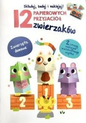 Immagine prodotto di 12 papierowych przyjaciół... Zwierzęta domowe - Kollektive Bearbeitung (Für Kinder auf Polnisch)