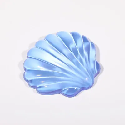 Produktbild von INF Transparente Silikon-Mausunterlage: Ergonomisch, Komfortabel für Büro & Zuhause Blau