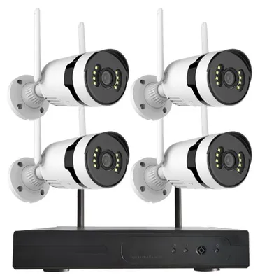 Obrázek produktu pro Bezdrátová WiFi kamerová sada s NVR jednotkou a 4 kamerami typu "bullet" s rozlišením 5 MP