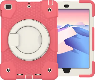 Produktbild von Tasche für iPad Mini 5/4 7.9" mit Ständer und Schultergurt Pink