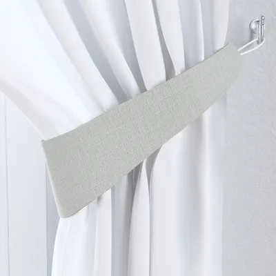 Produktbild von Dekoria Raffhalter Victoria, grau, 12 x 70 cm