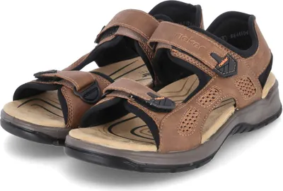 Produktbild von Rieker Herren Sandalen Braun Synthetik Größe: 44