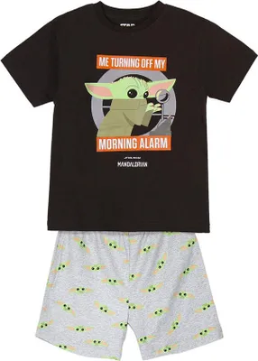 Zdjęcie produktu dla Cerda Group The Mandalorian Kurzarm-pyjama Schwarz 6 Years Junge Schwarz 6 Years
