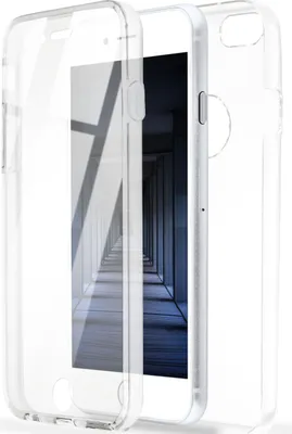 Produktbild von ONEFLOW® Touch Case kompatibel mit iPhone 6s / iPhone 6 - Hülle beidseitig transparent, Klar