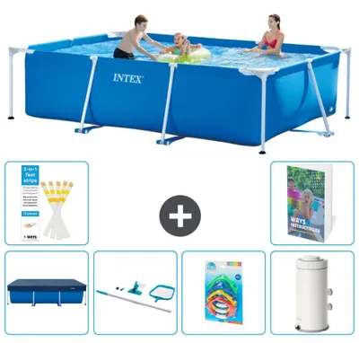 Produktbild von Rechteckiger Frame Pool - 300x200x75 cm - 5-teilig S151