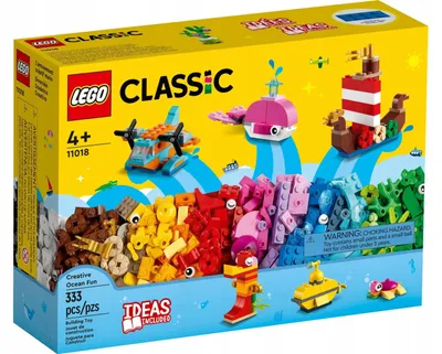 Obrázok produktu pre Stavebnica LEGO Classic Kreatívna zábava v oceáne 11018 (333 dielikov)