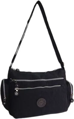 Produktbild von Schultertasche Sportliche WASSERABWEISENDE leichte Nylon Umhängetasche