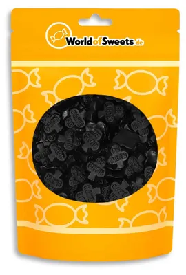 Produktbild von de Bron Zoute Klavertjes sugarfree 200g, KI-generiertes Bild